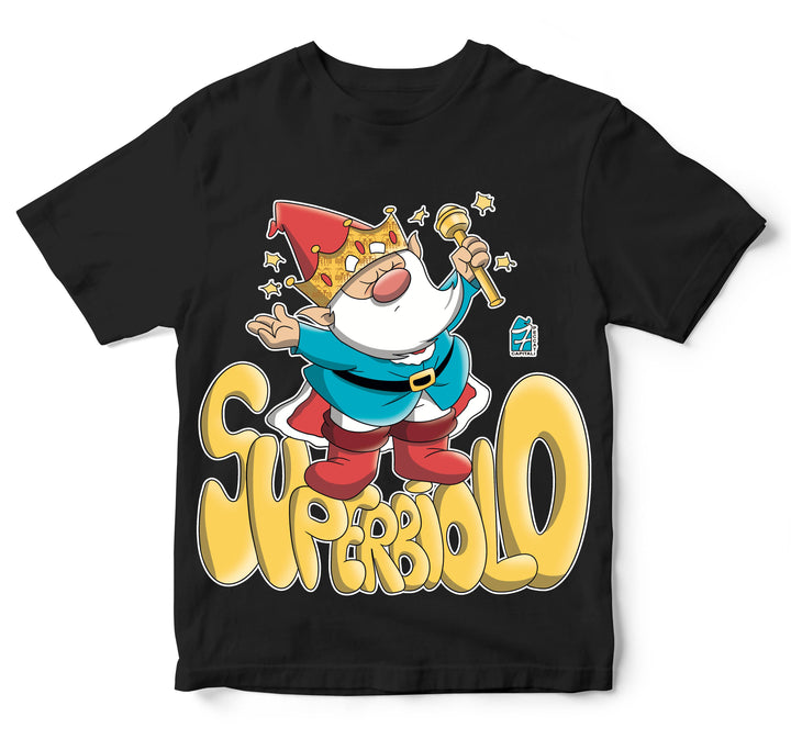 T-shirt Bambino/a SUPERBIOLO ( SU555098 ) - Gufetto Brand 