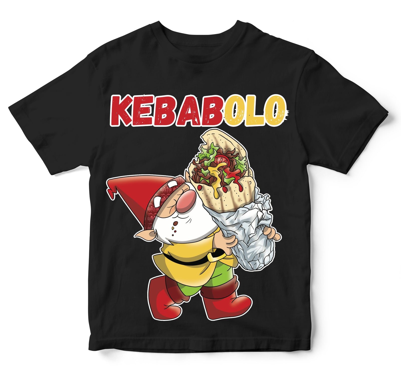 T-shirt Bambino/a KEBABOLO ( K8883209678 ) - Gufetto Brand 
