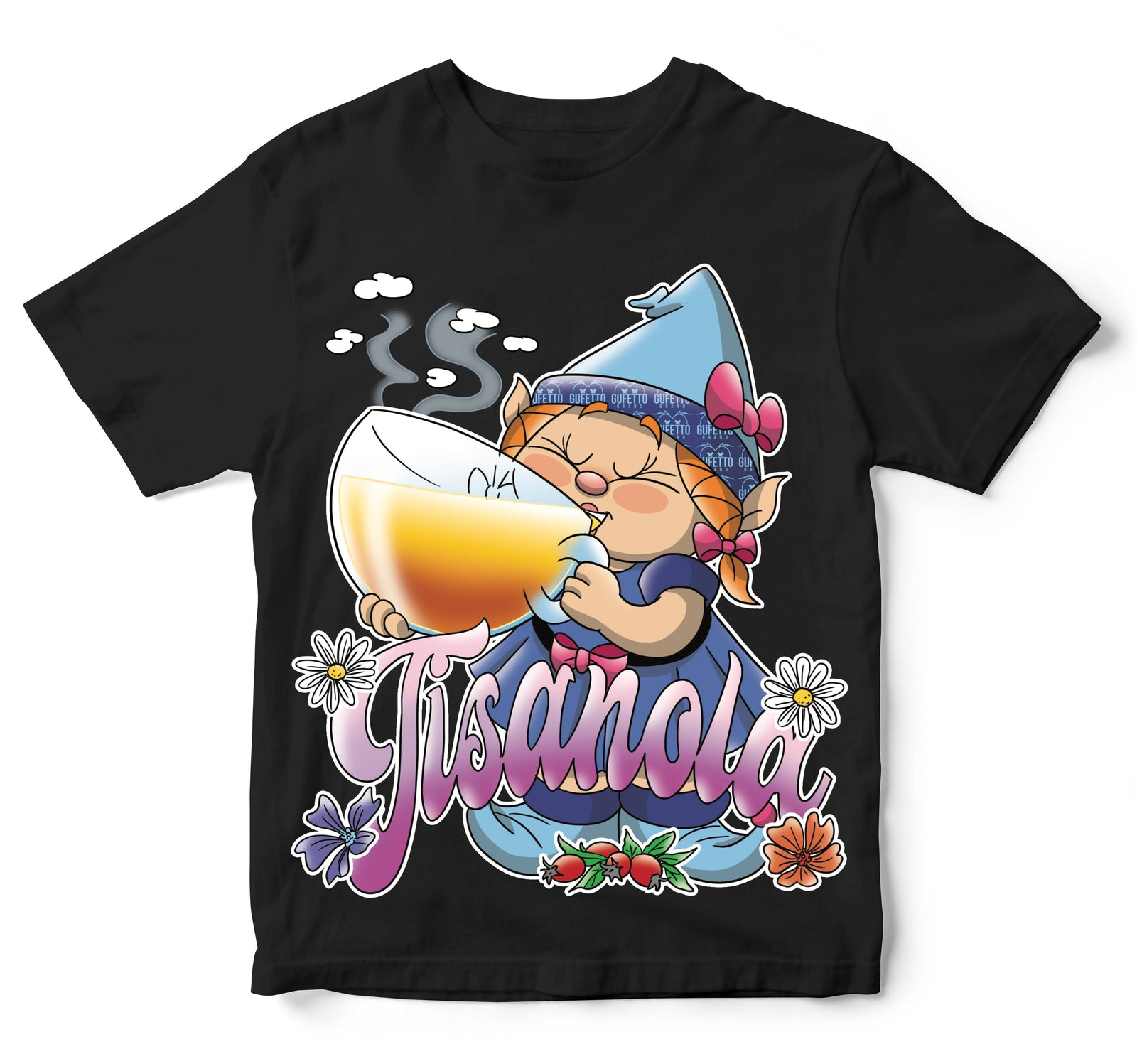 T-shirt Bambino/a TISANOLA ( TI60247890 ) - Gufetto Brand 