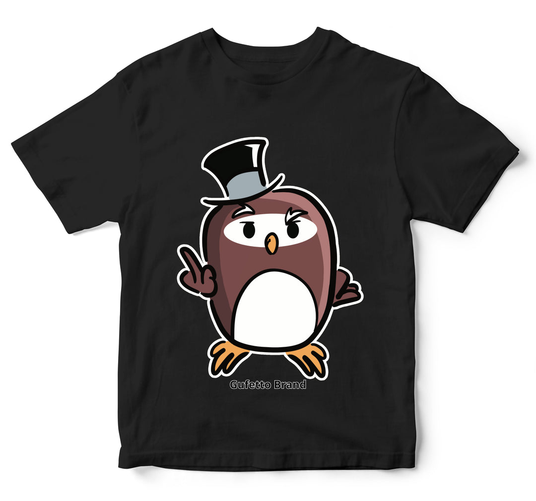 T-shirt Bambino/a GUFETTO FU*K ( G99900032 ) - Gufetto Brand 