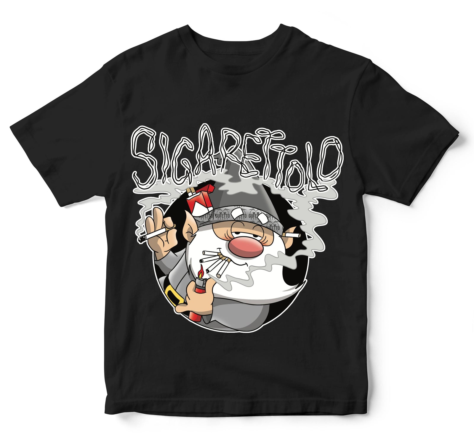 T-shirt Bambino/a SIGARETTOLO ( SI2220987 ) - Gufetto Brand 