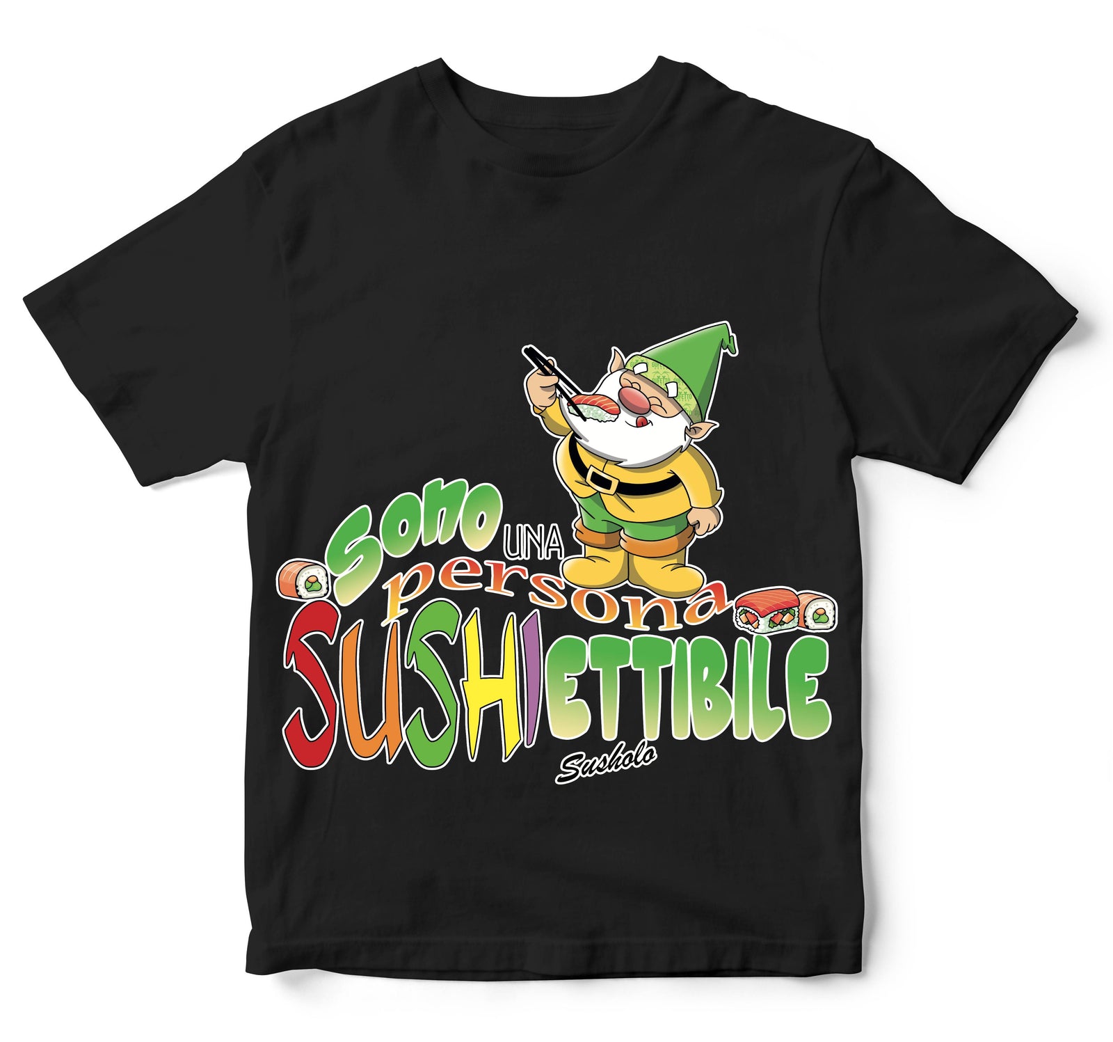 T-shirt Bambino/a SUSHIETTIBILE ( SS980834175 ) - Gufetto Brand 