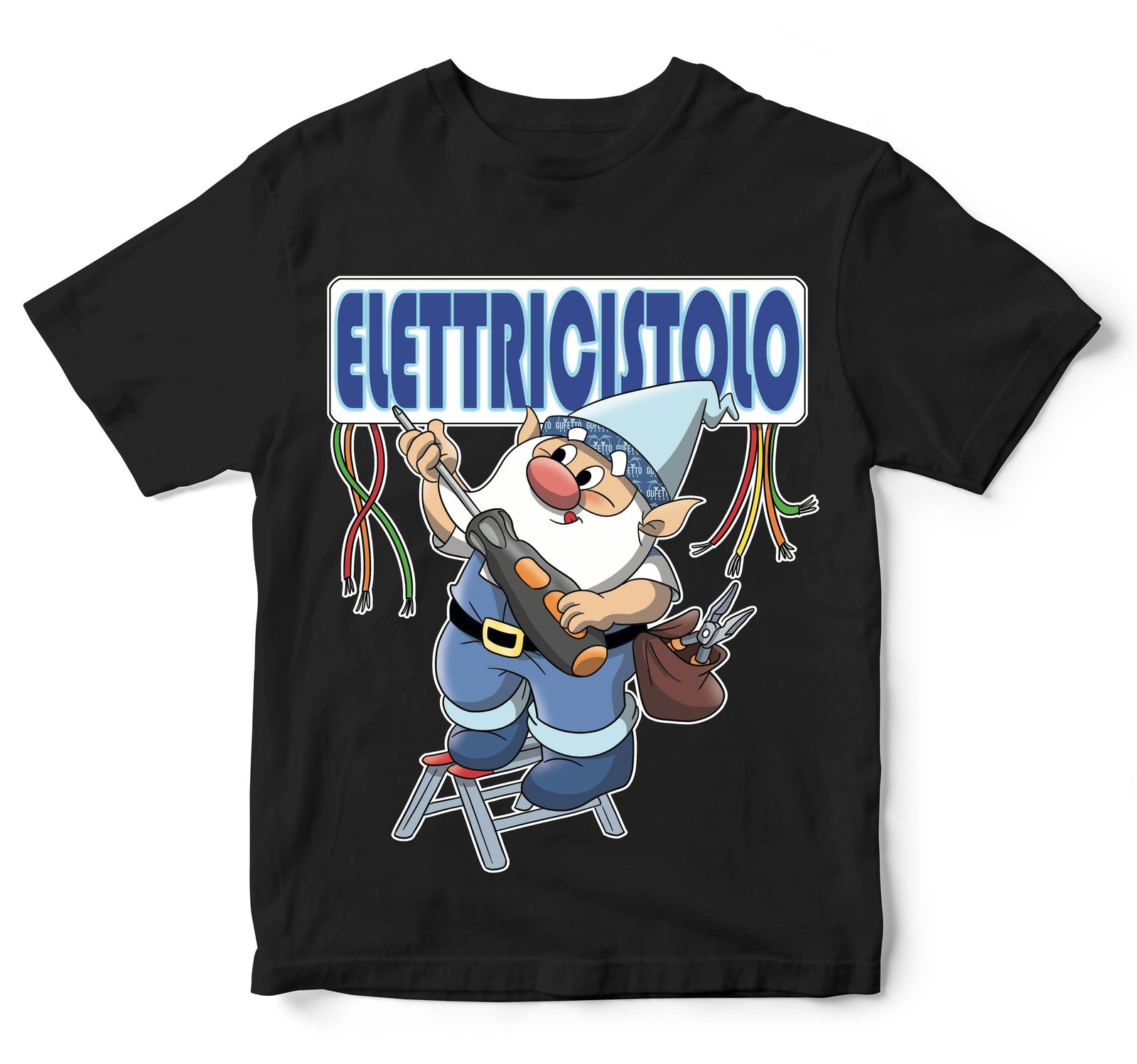 T-shirt Bambino/a ELETTRICISTOLO ( EL70946352 ) - Gufetto Brand 