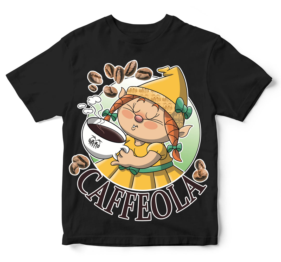 T-shirt Bambino/a CAFFEOLA ( CA44120986 ) - Gufetto Brand 