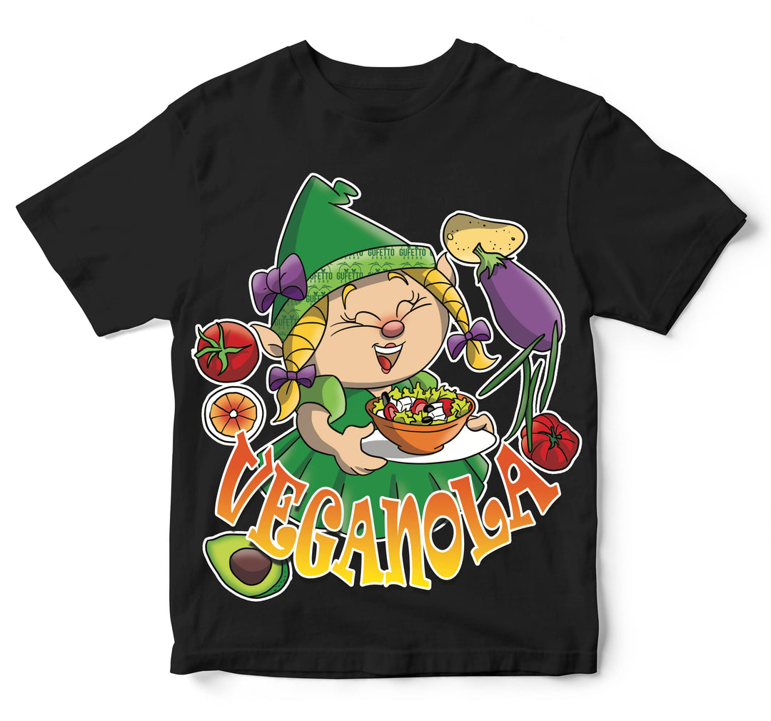 T-shirt Bambino/a VEGANOLA ( VE290765398 ) - Gufetto Brand 