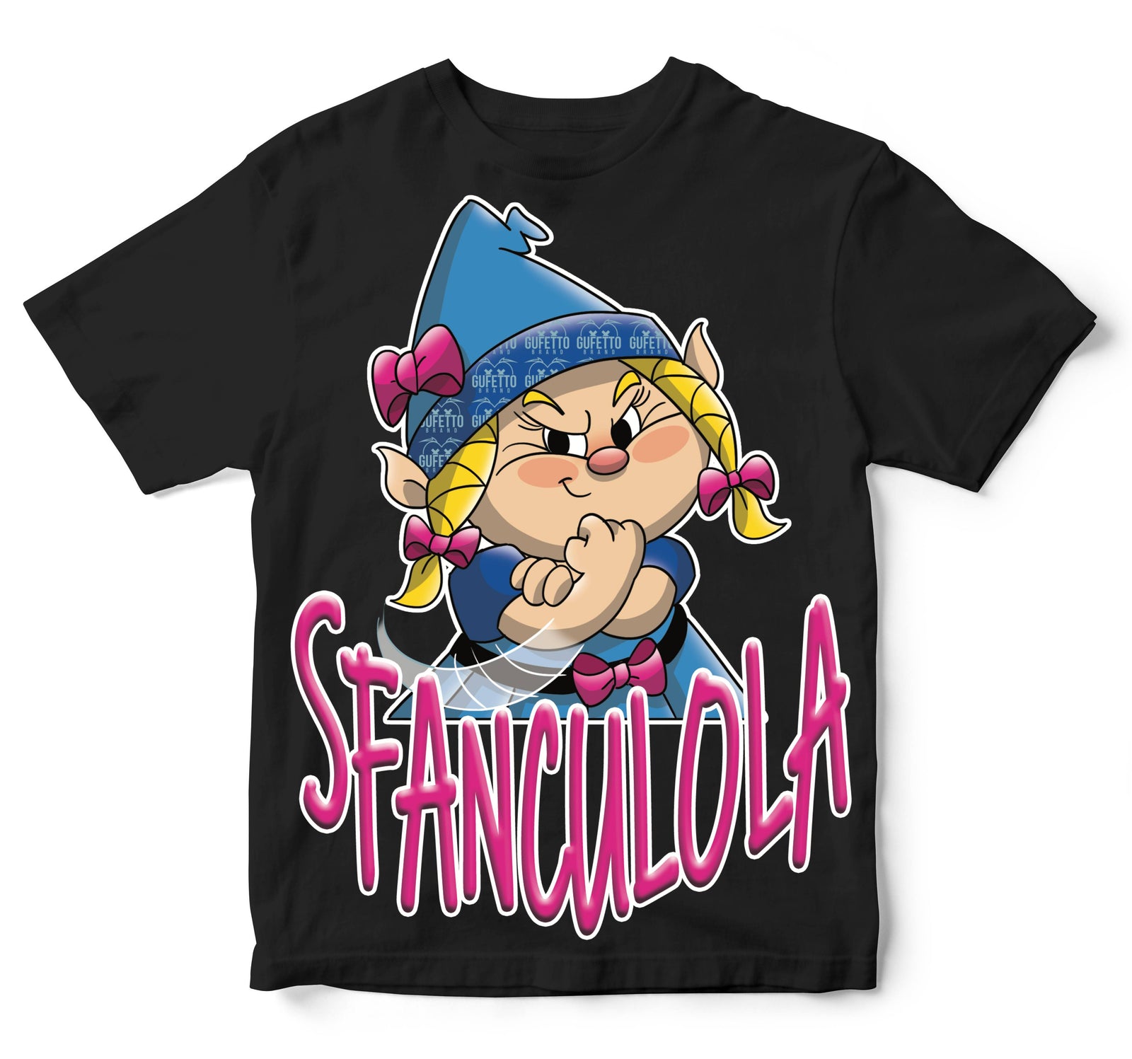 T-shirt Bambino/a SFANCULOLA ( SF9888651209 ) - Gufetto Brand 
