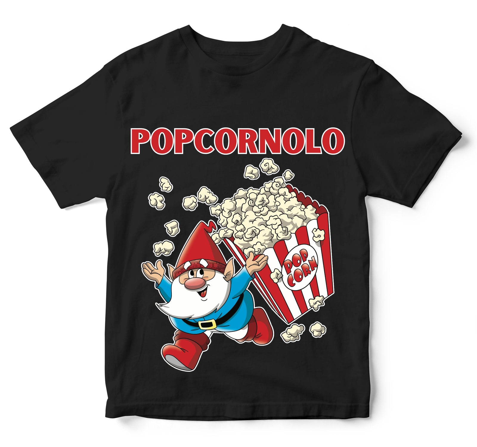 T-shirt Bambino/a POPCORNOLO ( P00042856 ) - Gufetto Brand 