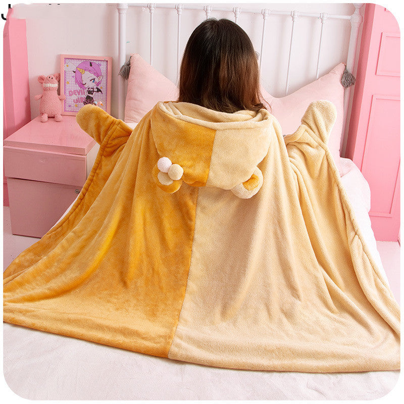 Coperta per studentessa con scialle - Gufetto Brand 