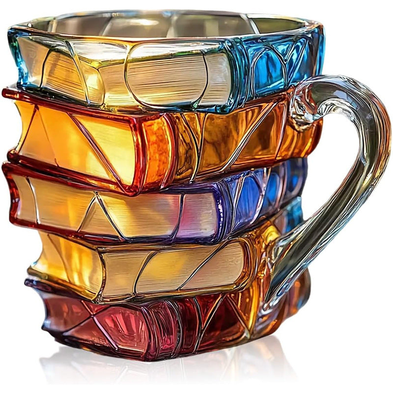 Tazza per libri dipinta da 11 once