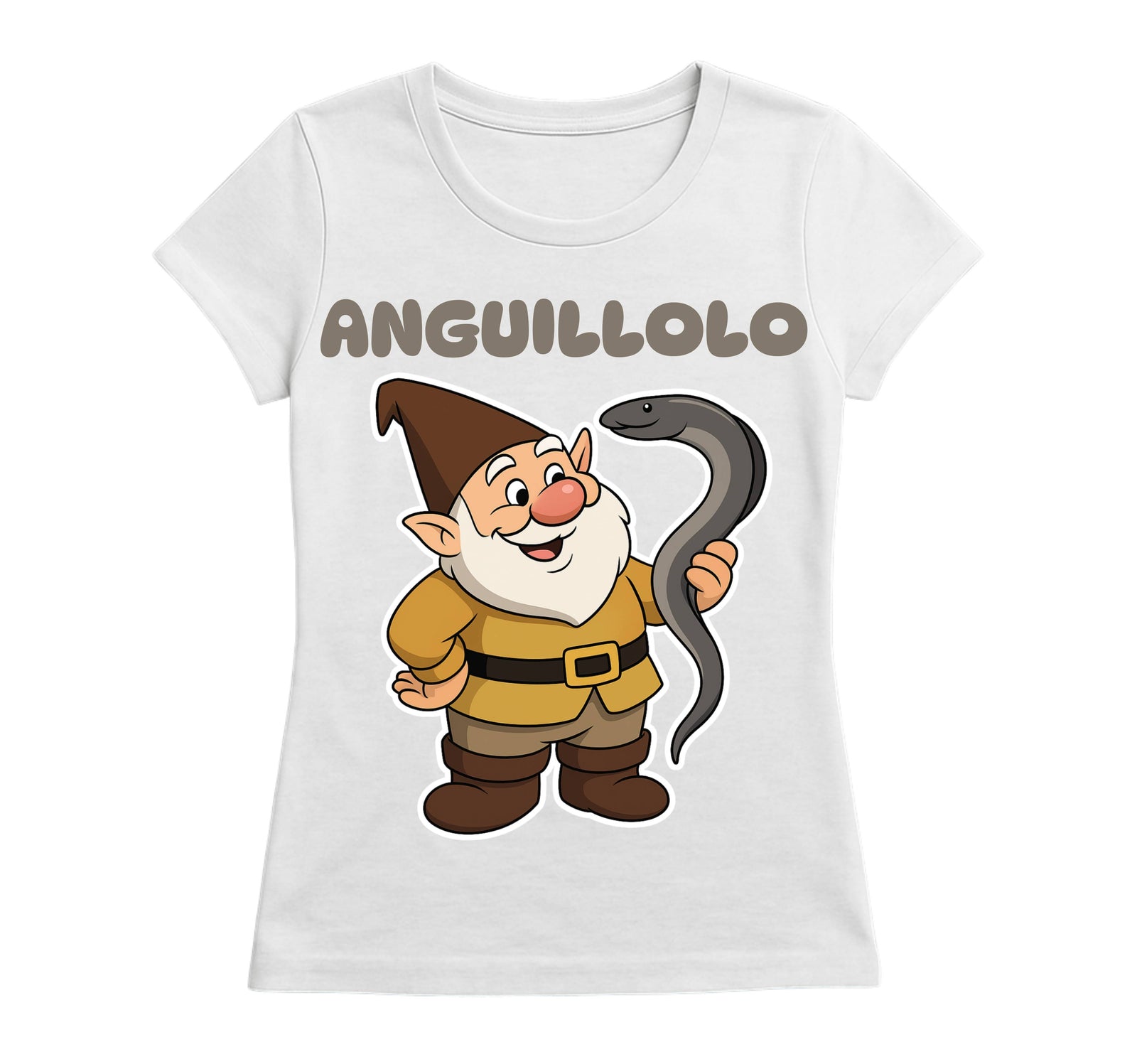 T-shirt Donna ANGUILLOLO ( AN2879365246 ) - Gufetto Brand 