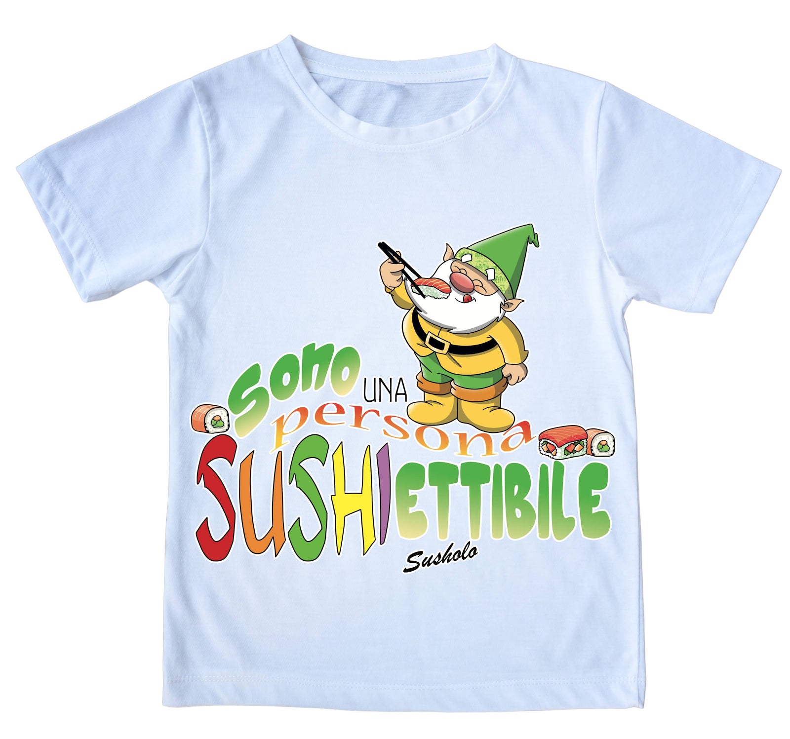 T-shirt Uomo SUSHIETTIBILE ( SS980834175 ) - Gufetto Brand 