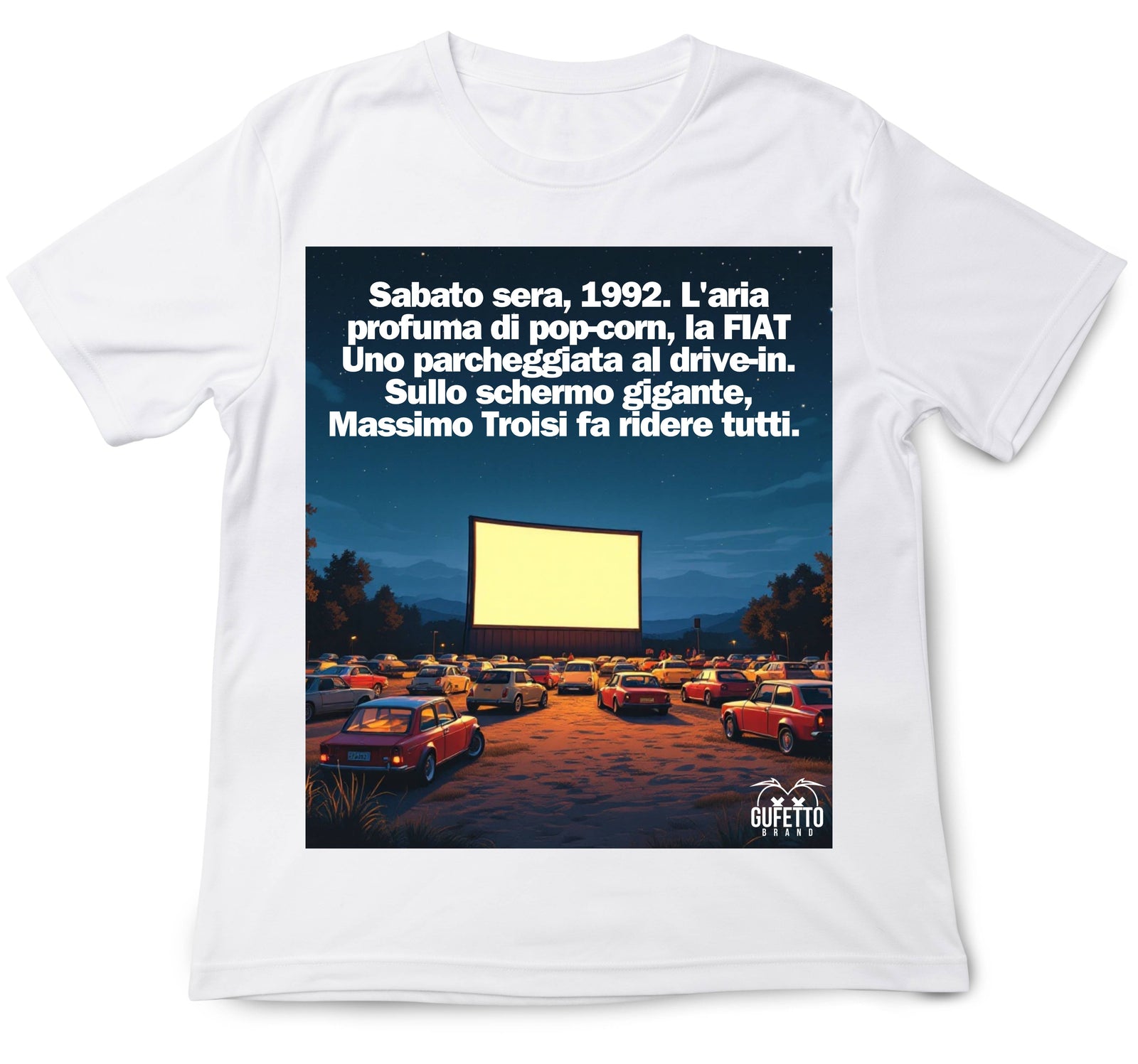 T-shirt Uomo DRIVE IN ( DI67345679 ) - Gufetto Brand 