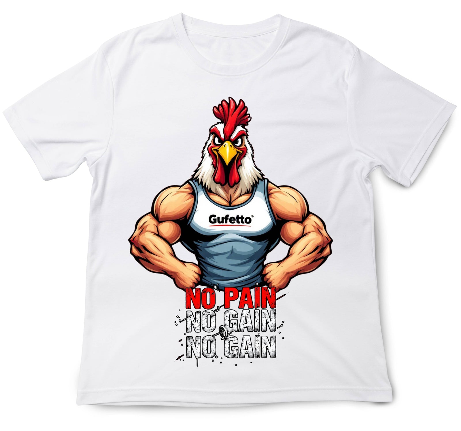 T-shirt Uomo NO PAIN ( NO6709876 ) - Gufetto Brand 