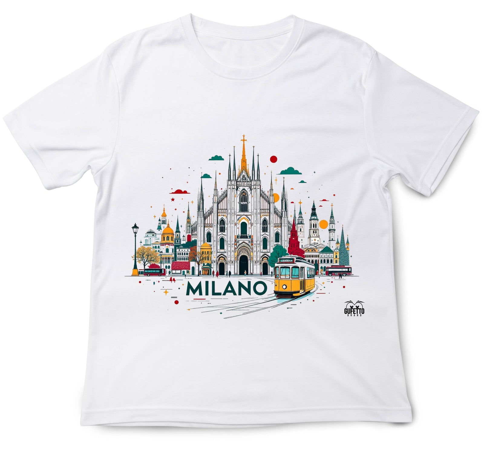 T-shirt Uomo MILANO ( MI56218567 ) - Gufetto Brand 