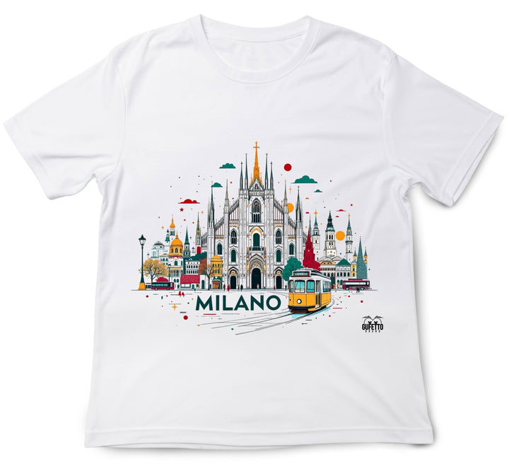 T-shirt Uomo MILANO ( MI56218567 ) - Gufetto Brand 