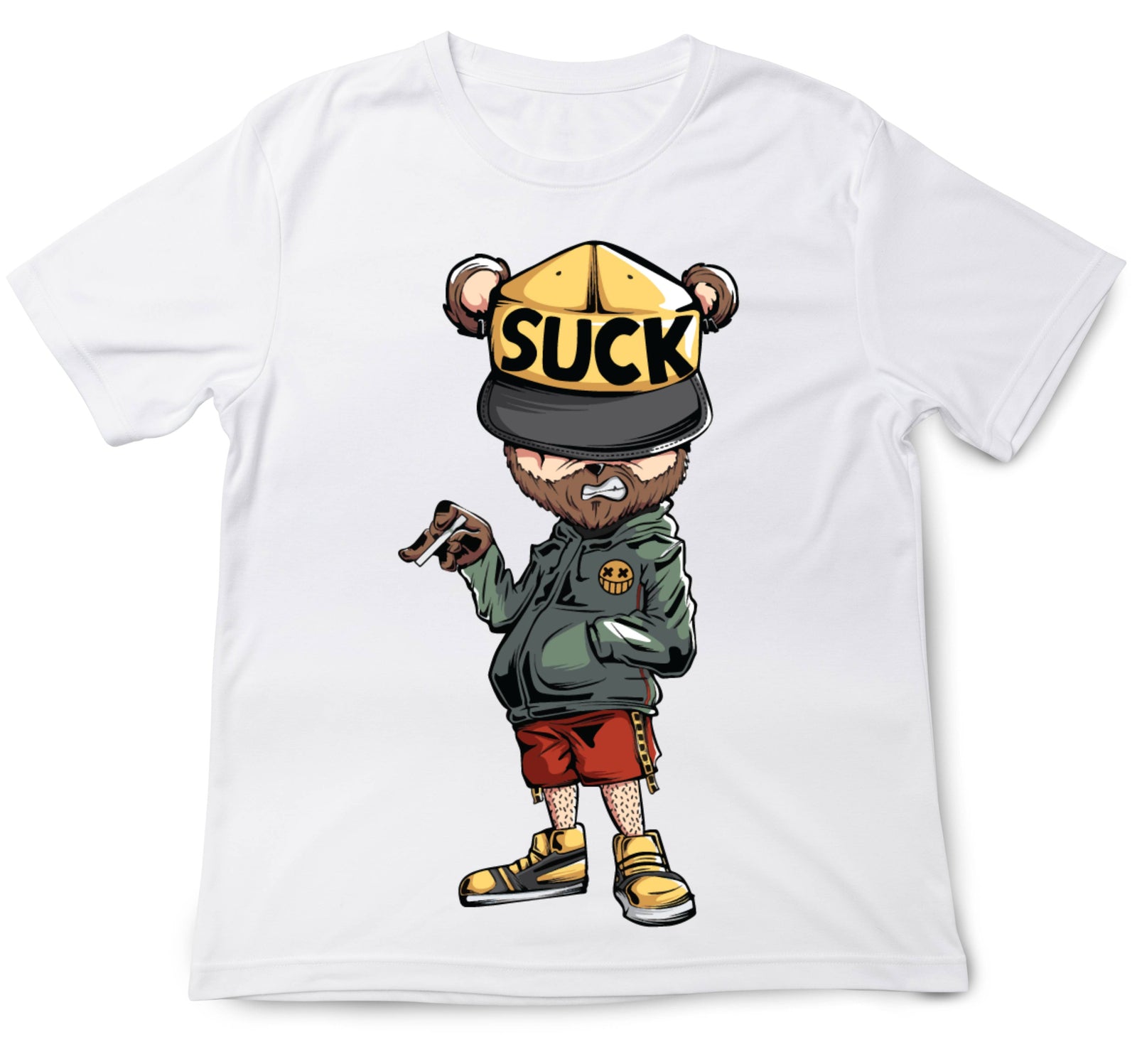 T-shirt Uomo SUCK ( SU567009876 ) - Gufetto Brand 