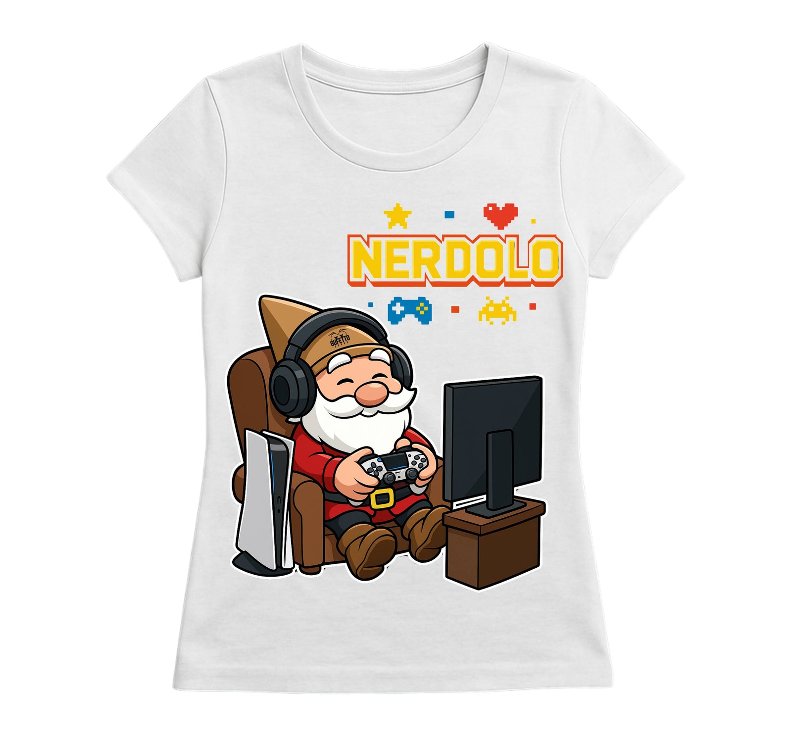 T-shirt Donna NERDOLO ( NE45678985 ) - Gufetto Brand 