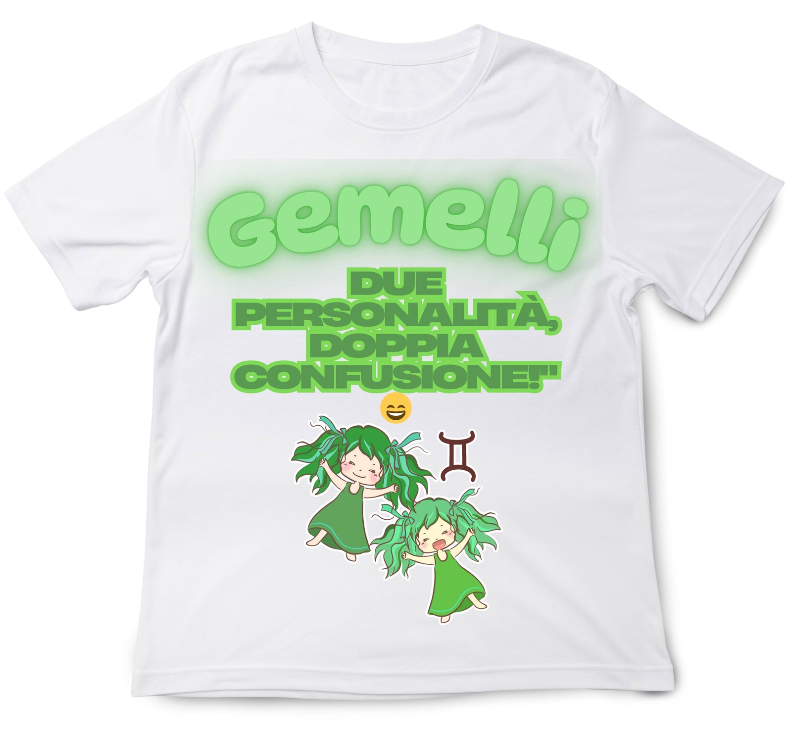 T-shirt Uomo GEMELLI ( GE6098765 ) - Gufetto Brand 