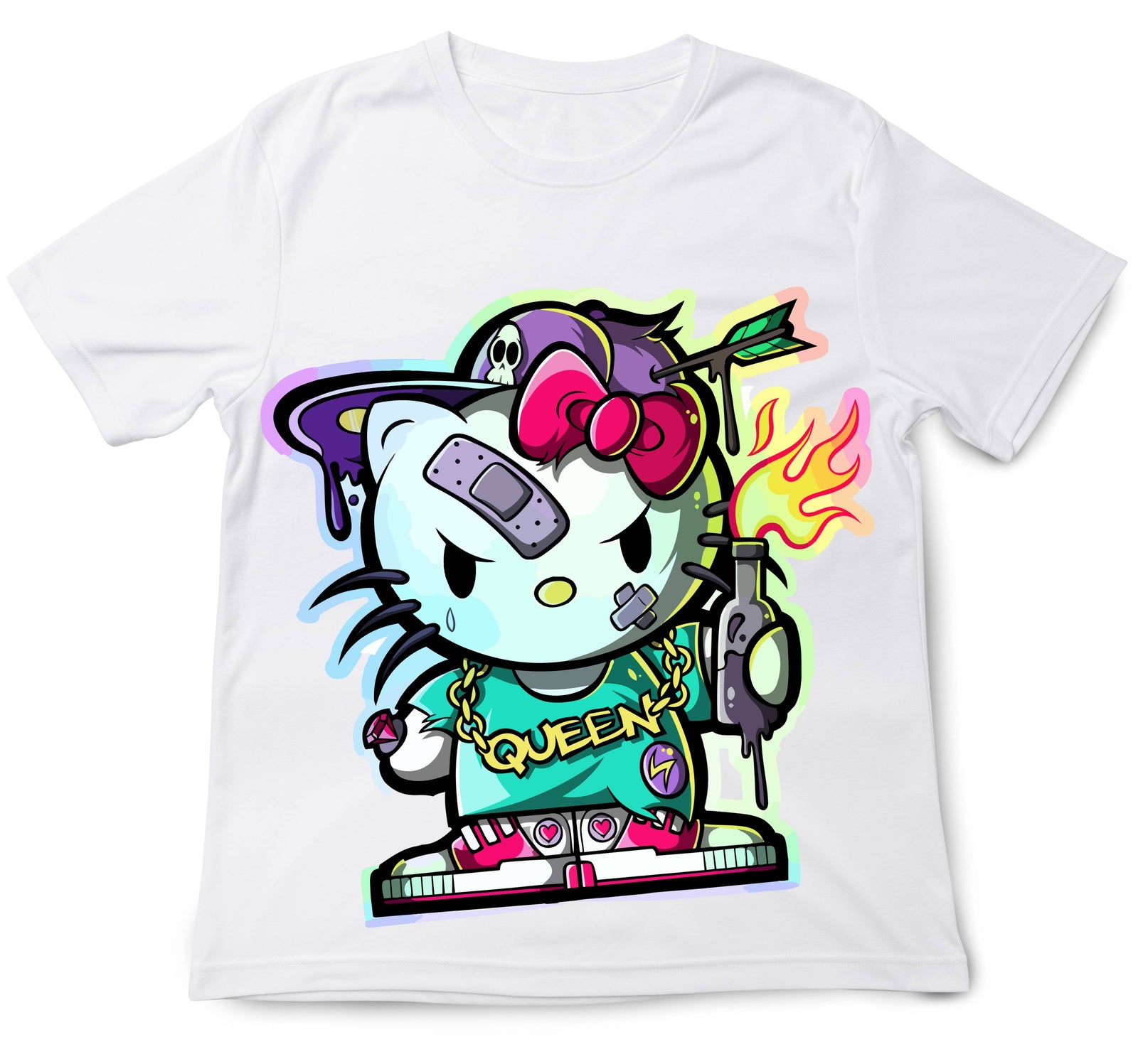 T-shirt Uomo QUEEN ( MI76098734 ) - Gufetto Brand 