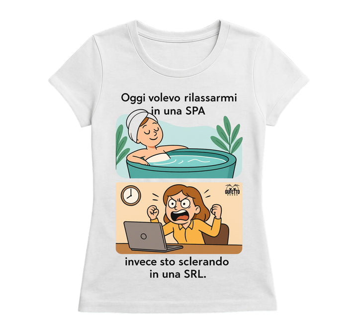T-shirt Donna SPA/SRL  ( SS257986325 ) - Gufetto Brand 