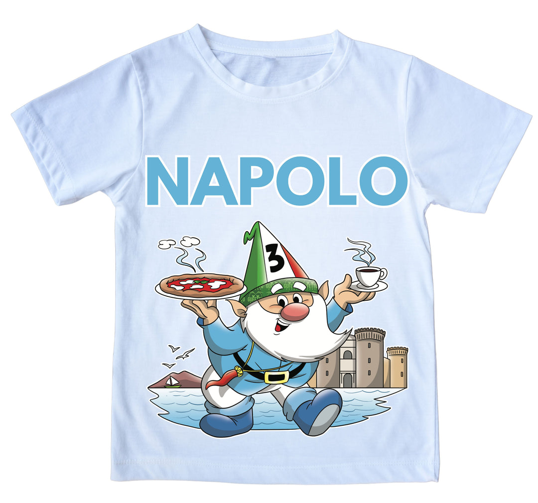 T-shirt BIANCA UOMO NAPOLO Outlet - Gufetto Brand 