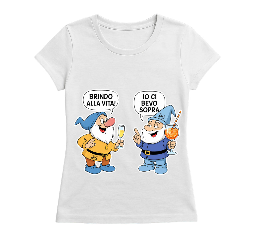 T-shirt Donna PROSECCOLO/SPRITZOLO ( PS6578954 ) - Gufetto Brand 