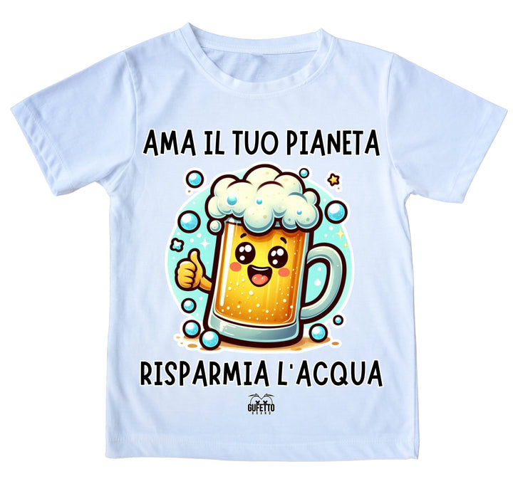 T-shirt Uomo PIANETA ( PI0128475937458 ) - Gufetto Brand 