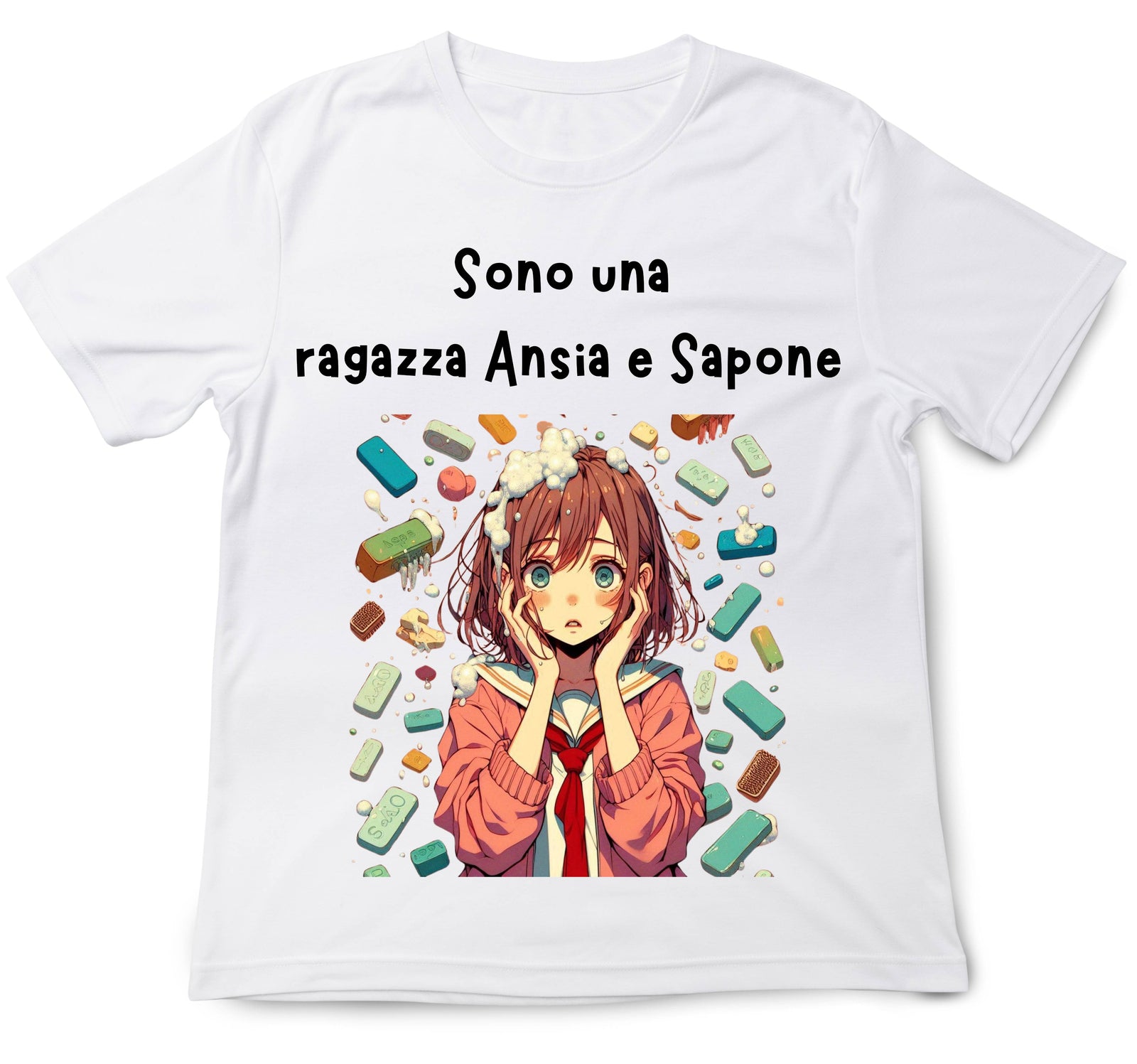 T-shirt Uomo ANSIA E SAPONE ( AN48095647 ) - Gufetto Brand 