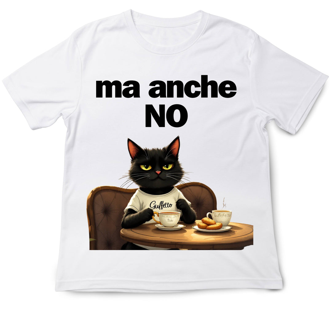 T-shirt Uomo MA ANCHE NO ( MO450986645 ) - Gufetto Brand 