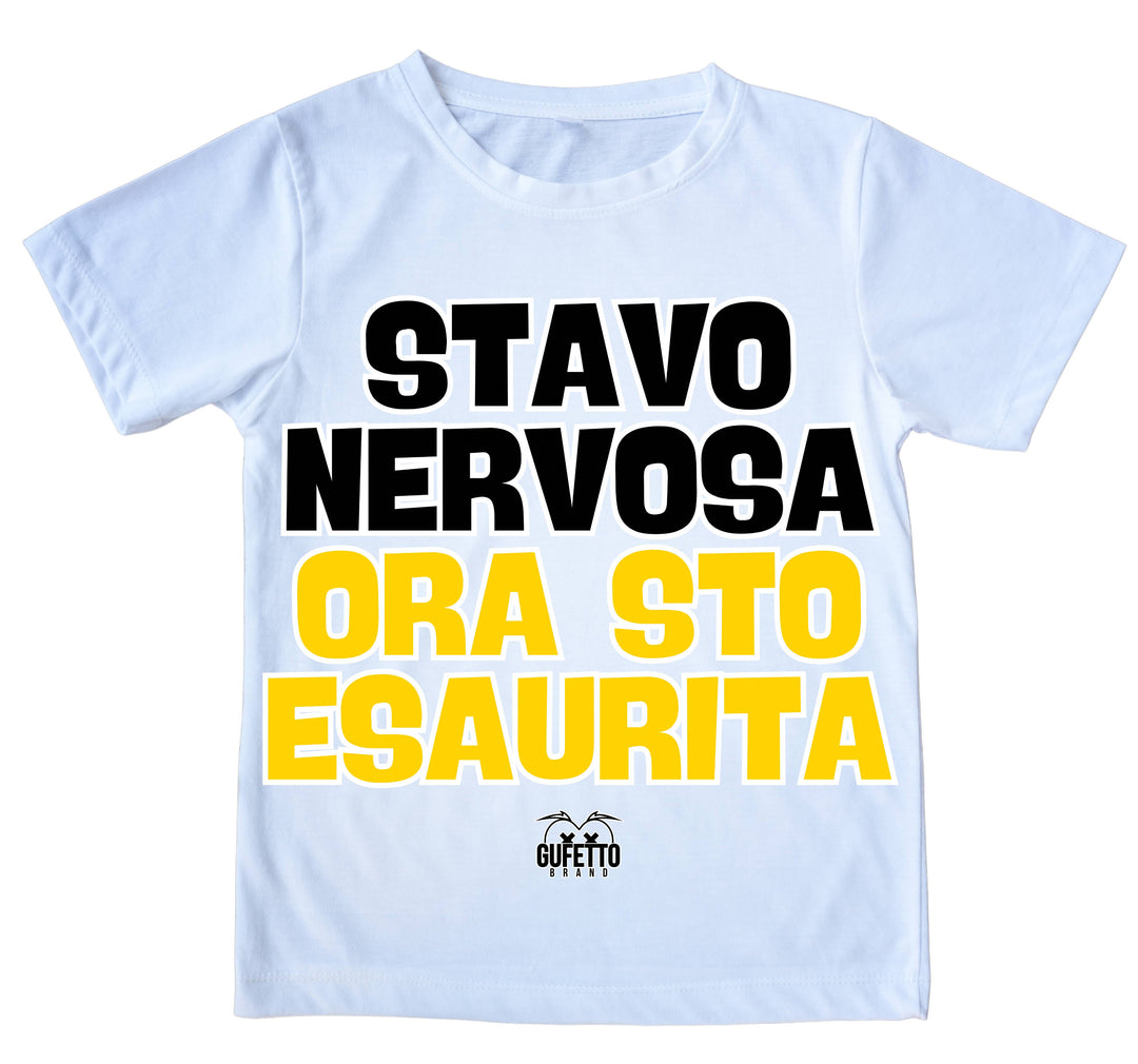 T-shirt Uomo NERVOSA ( ST9365734099856 ) - Gufetto Brand 