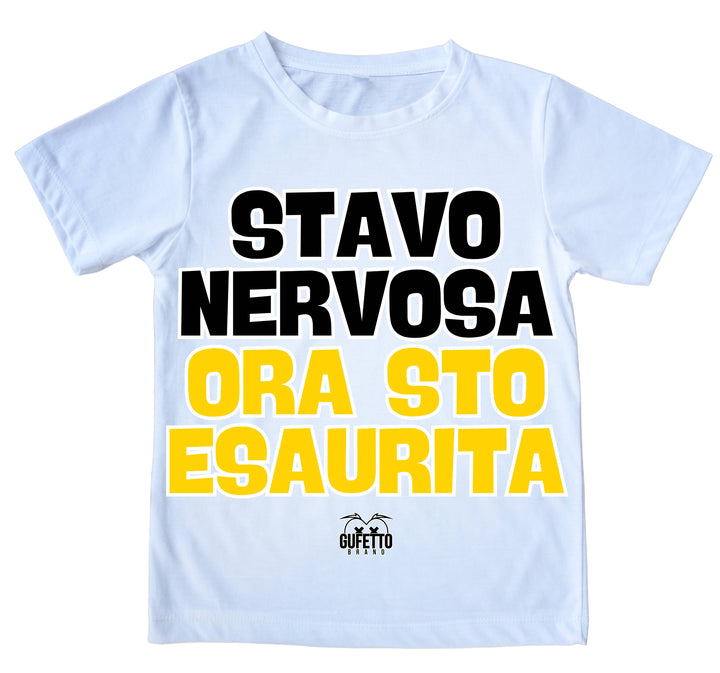 T-shirt Uomo NERVOSA ( ST9365734099856 ) - Gufetto Brand 