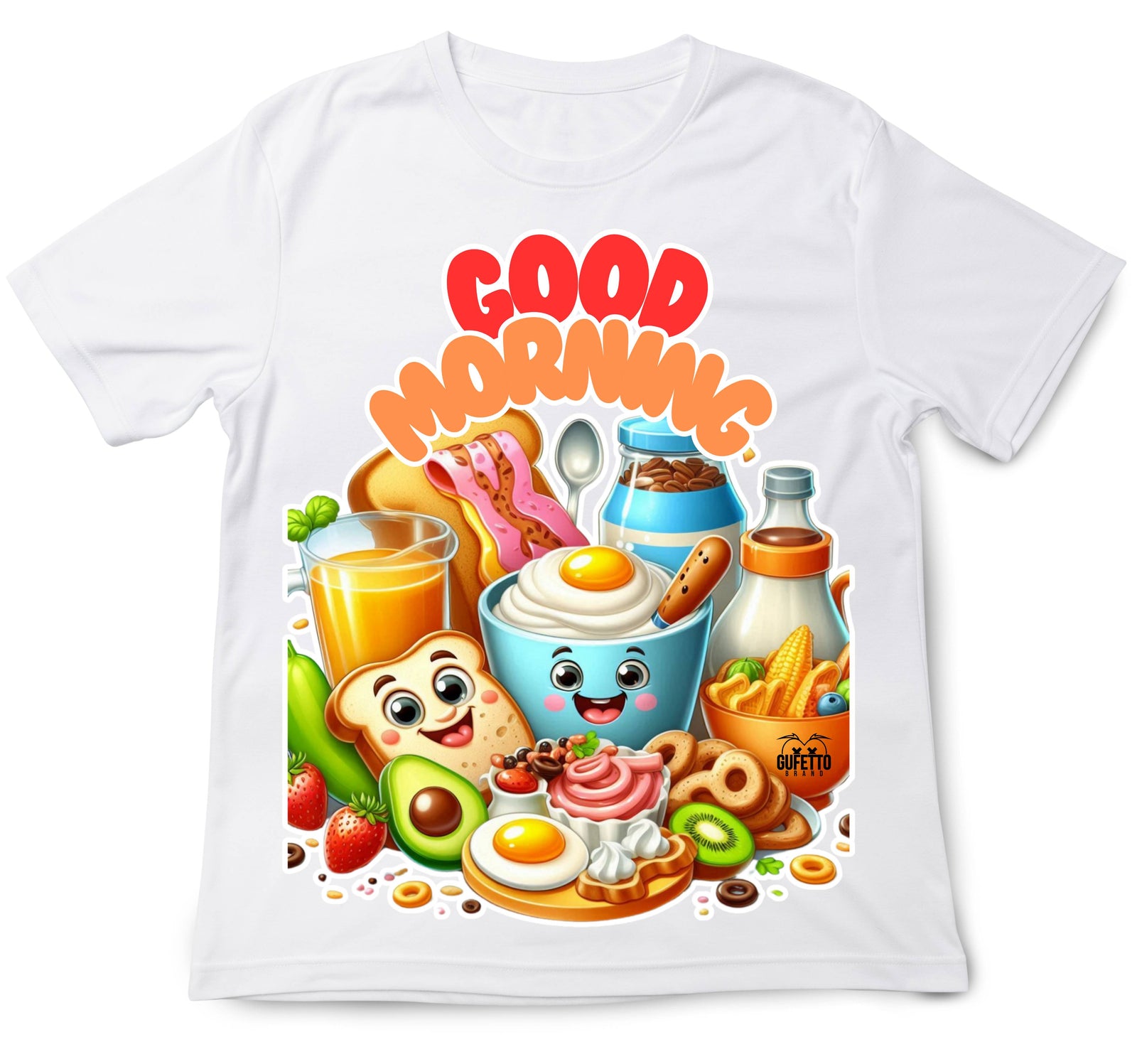 T-shirt Uomo GOOD MORNING ( CO094598721 ) - Gufetto Brand 