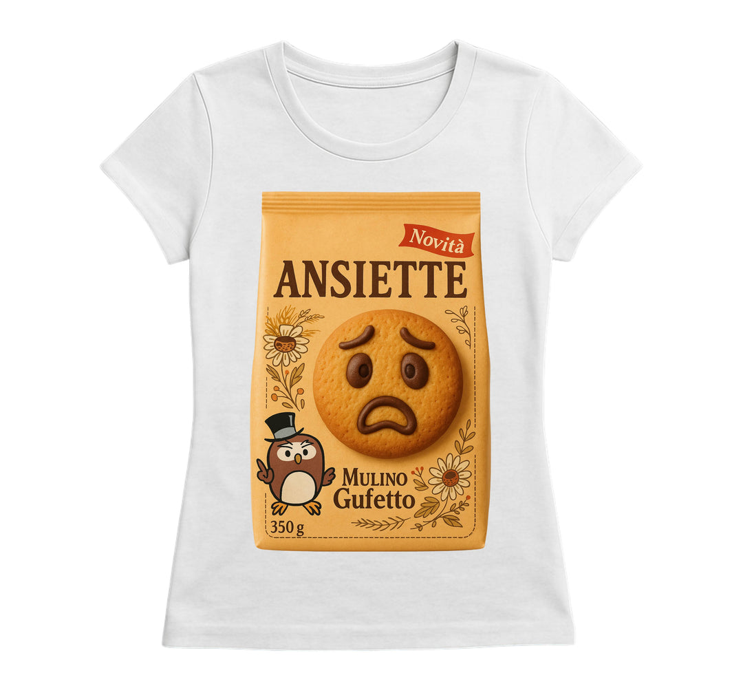 T-shirt Donna ANSIETTE ( AN76452345 ) - Gufetto Brand 