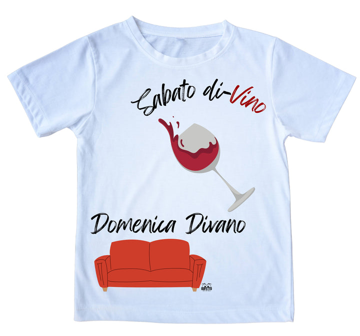 T-shirt Uomo SABATO ( SA67098712345 ) - Gufetto Brand 