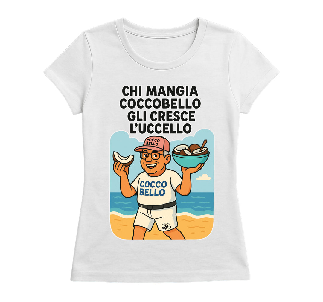 T-shirt Donna COCCOBELLO ( CB25874569 ) - Gufetto Brand 