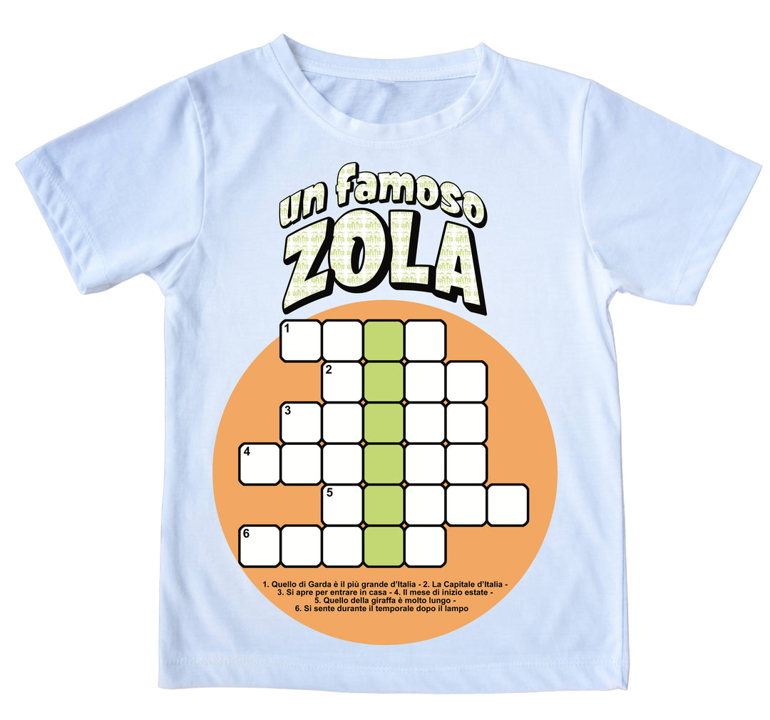 T-shirt Uomo UN FAMOSO ZOLA ( GZ852369741 ) - Gufetto Brand 