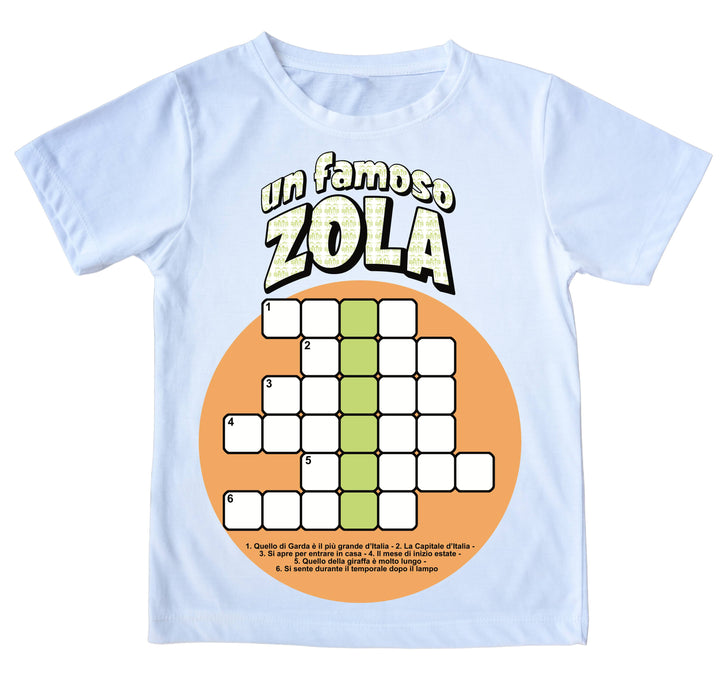 T-shirt Uomo UN FAMOSO ZOLA ( GZ852369741 ) - Gufetto Brand 