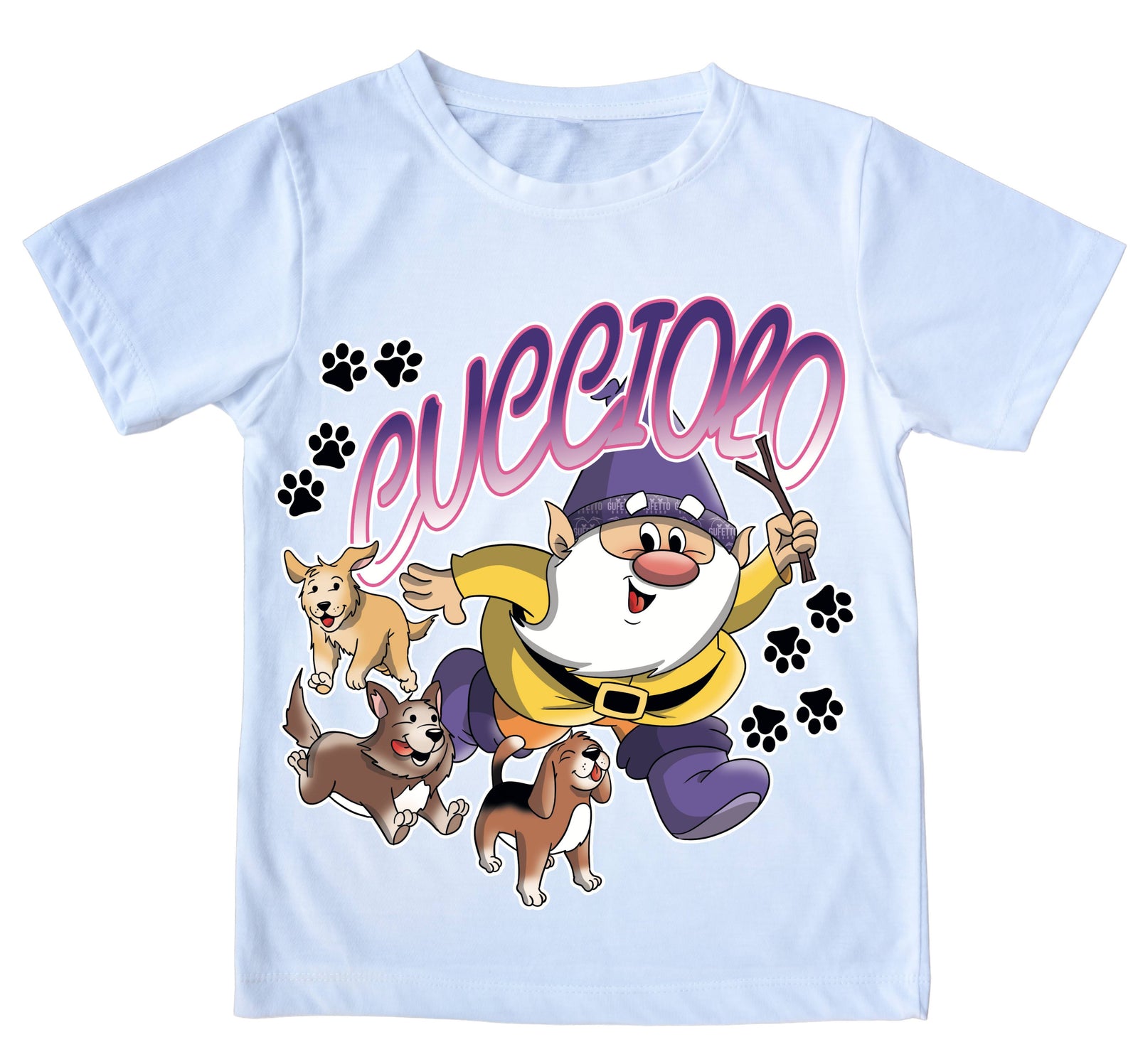 T-shirt Uomo CUCCIOLO ( CU092347689 ) - Gufetto Brand 