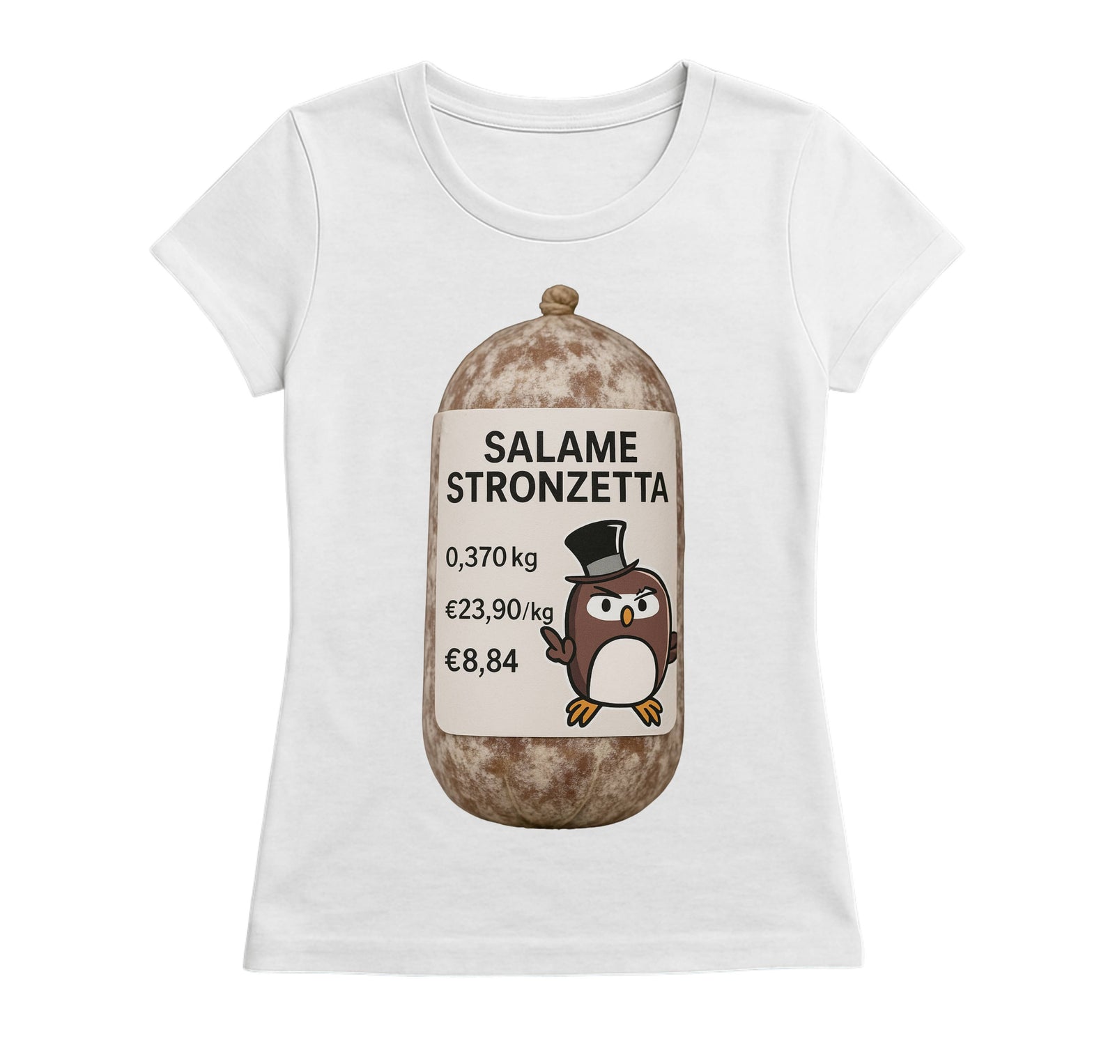 T-shirt Donna SALAME STR... ( SS609821345 ) - Gufetto Brand 