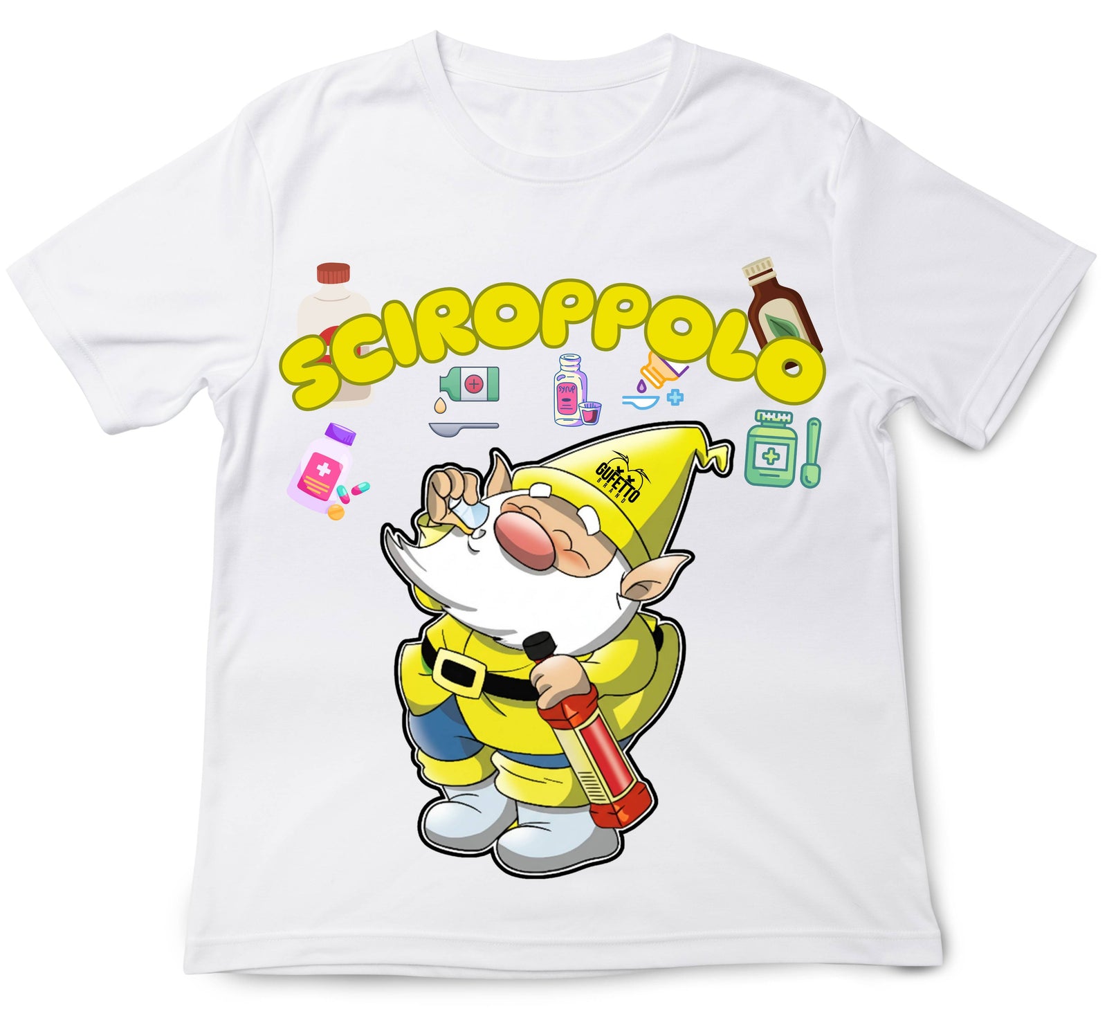 T-shirt Uomo SCIROPPOLO ( SC874532134 ) - Gufetto Brand 