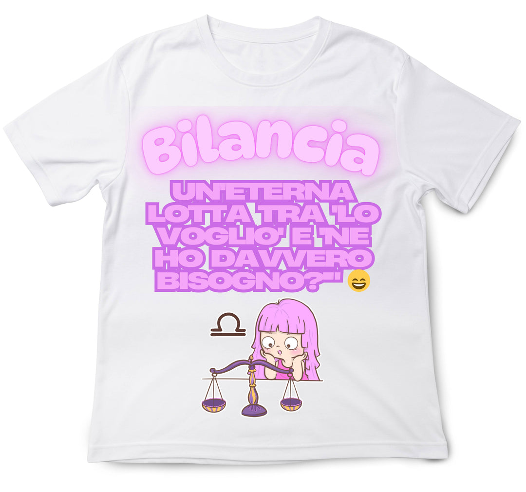 T-shirt Uomo BILANCIA ( BI78953265 ) - Gufetto Brand 