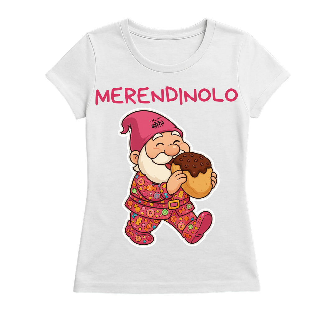 T-shirt Donna MERENDINOLO ( ME455214523 ) - Gufetto Brand 