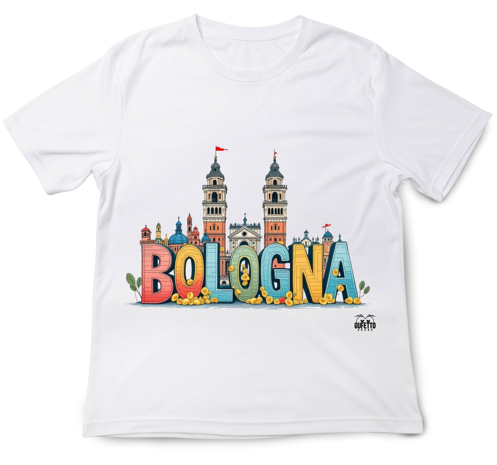 T-shirt Uomo BOLOGNA ( BO6734098 ) - Gufetto Brand 