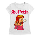T-shirt Donna Principesse 2.0 SBUFFETTA ( SB890623457 ) - Gufetto Brand 