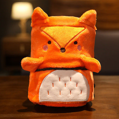 Coperta in velluto corallo dei cartoni animati - Gufetto Brand 