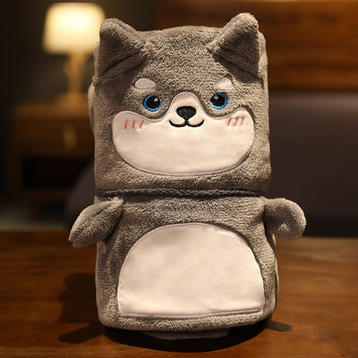 Coperta in velluto corallo dei cartoni animati - Gufetto Brand 