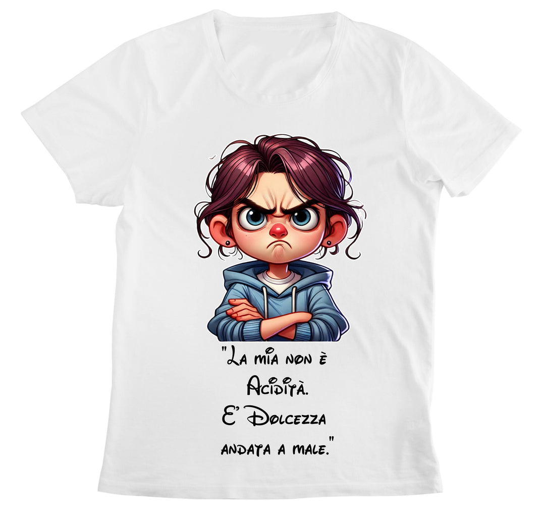 T-shirt Donna ACIDITA' ( AC65120986 ) - Gufetto Brand 