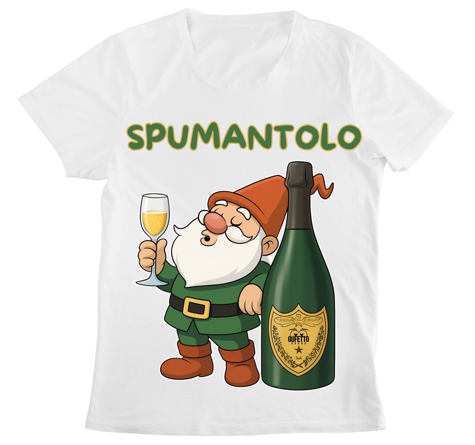 T-shirt Donna SPUMANTOLO ( AP678094532 ) - Gufetto Brand 