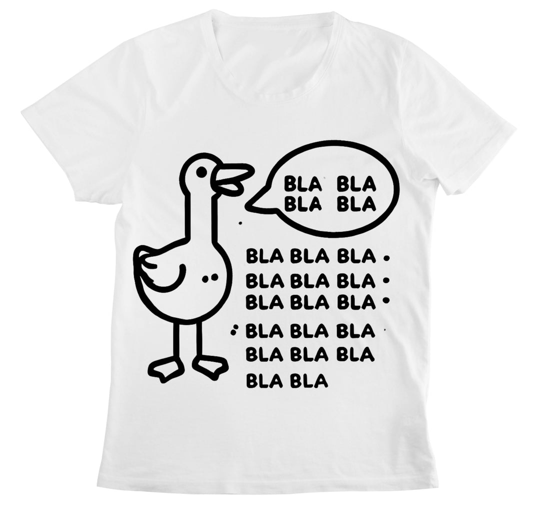 T-shirt Donna BLA BLA BLA ( OC785637465 ) - Gufetto Brand 