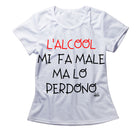 T-shirt Donna LO PERDONO ( L602164398 ) - Gufetto Brand 